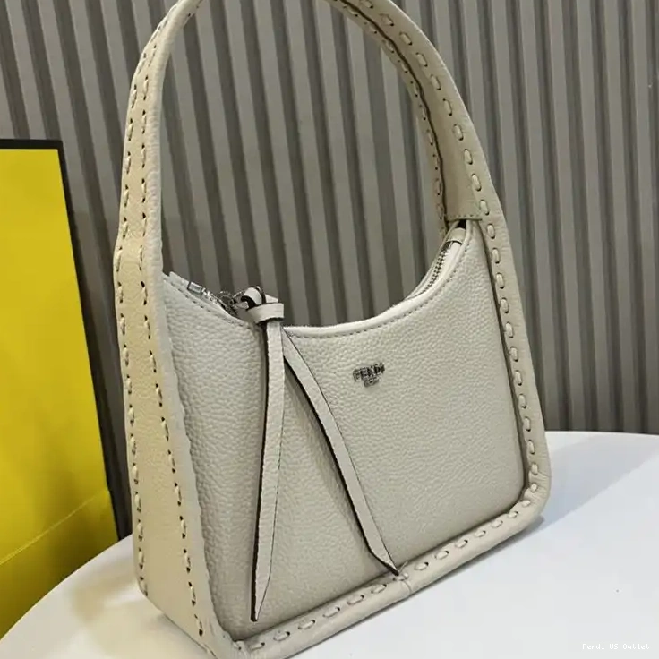 HOT In Bag Beige Fendessence Leather Fendi Cuoio Mini Romano 0429